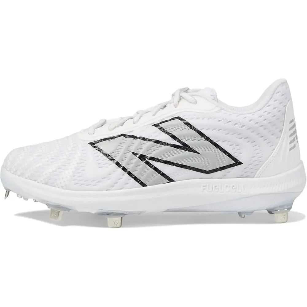 New Balance Mens FuelCell 4040v7 Baseball Cleats Size 14 White Black Metal NWOB